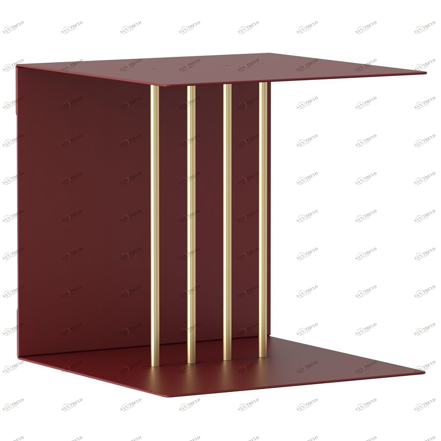 Полка с разделителем Teaser, рубиново-красная UMAGE 5008