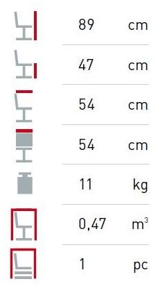 LD Seating 4-спицевый стул с подлокотниками Oslo Oslo 227-k-n6 - Вид №2