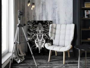 MOMENTI Авторский художественный принт Crazy home paintings Nc-006