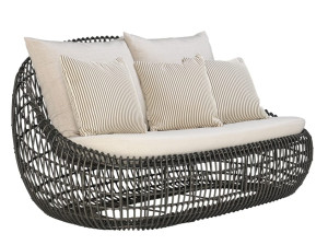 2-местный алюминиевый диван и JanusFiber™