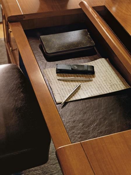 Martini Interiors Прямоугольный стол из вишневого дерева с ящиками Torino sun-id-1376797 - Вид №1