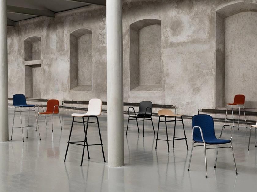 Hem Табурет из стали и дерева с подставкой для ног Touchwood sun-id-1402167 - Вид №7