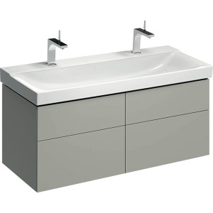 500.518.00.1 Шкафчик для раковины Geberit Xeno², шириной от 120 см, с четырьмя выдвижными ящиками Geberit