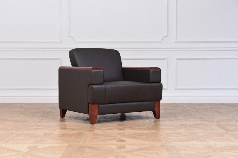 Arrediorg.it® Мягкое кожаное кресло с подлокотниками Porter sun-id-1433275 - Вид №2