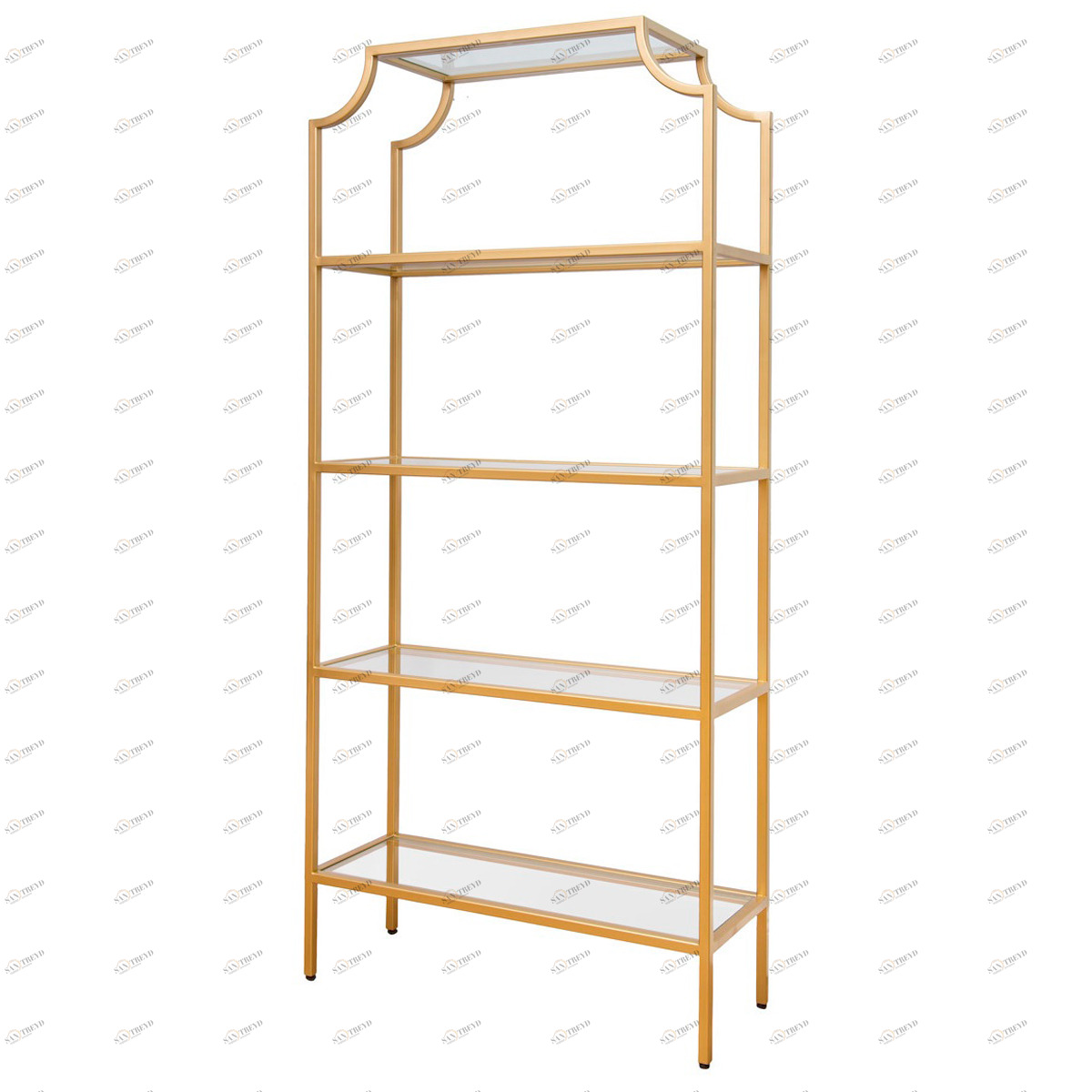 Стеллаж металлический золото "Восток" FOR MISS  263951 Золото 