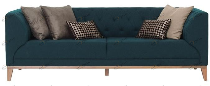 Enza Home 3-х местный тканевый диван Alessa sun-id-1418903