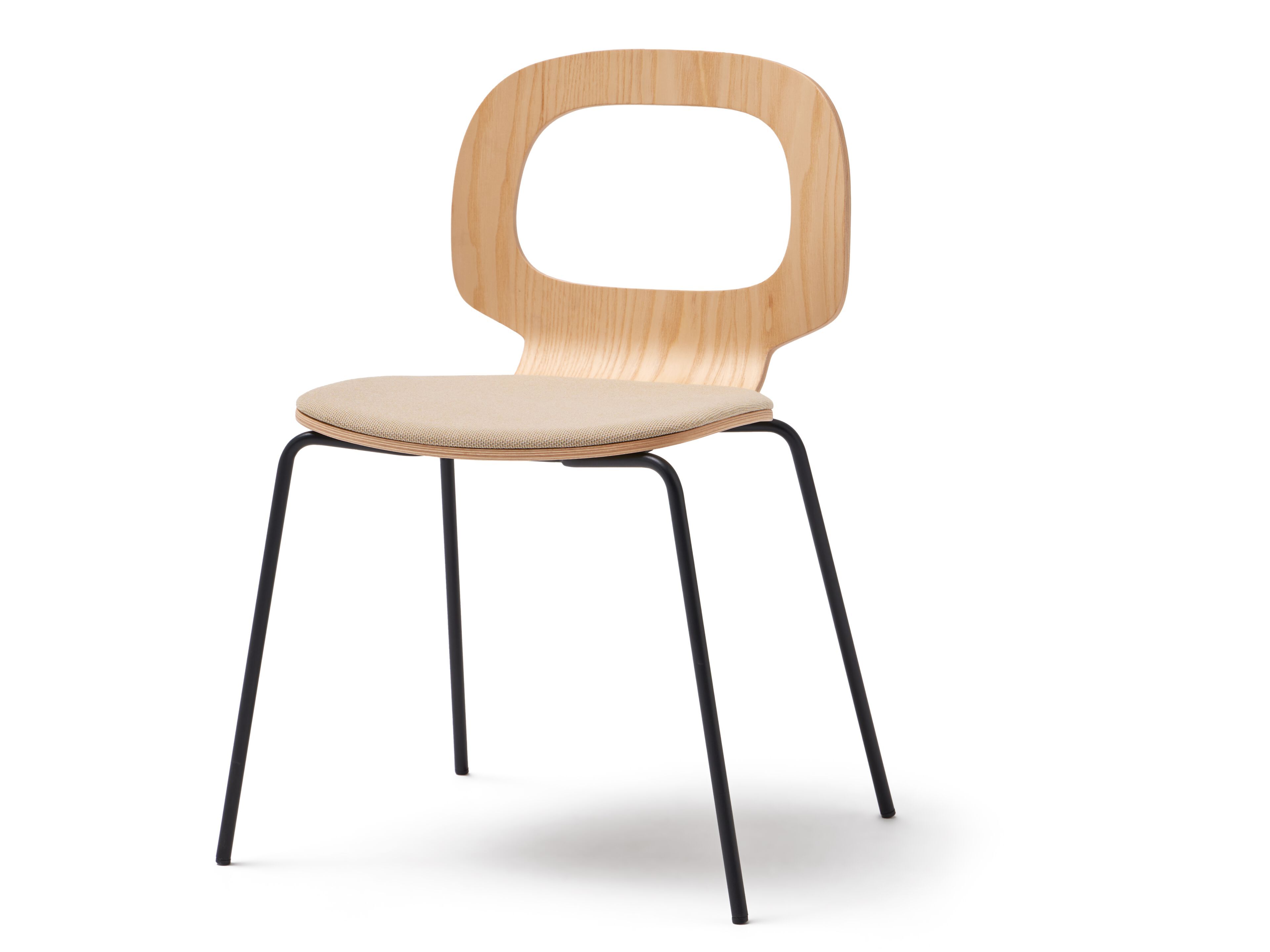 Стул из ясеня с мягким сиденьем Blasco&Vila Halo ARCH-00089848 - Вид №5