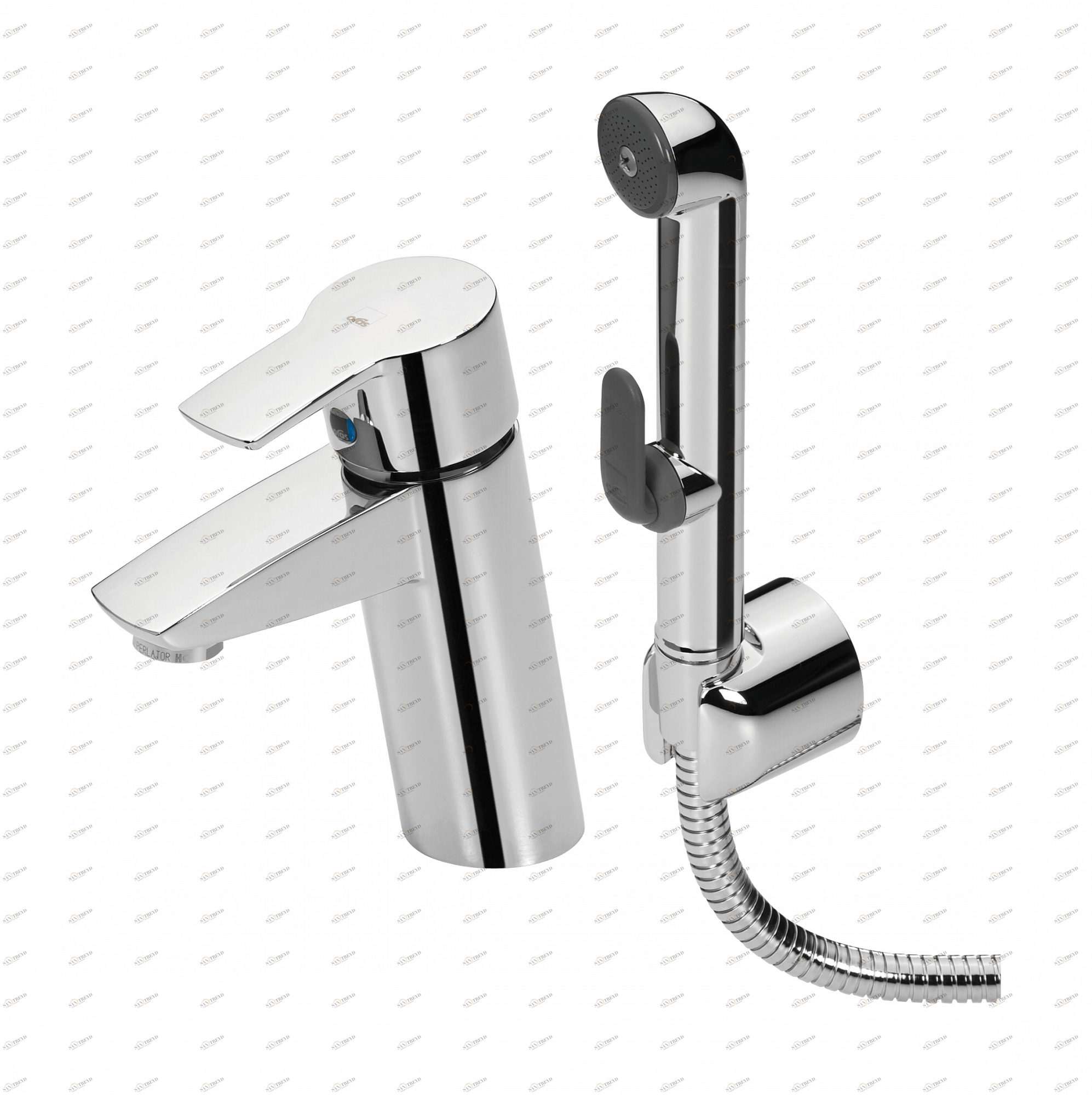 Oras 2812 Смеситель для умывальника 2812 Cubista Хром 