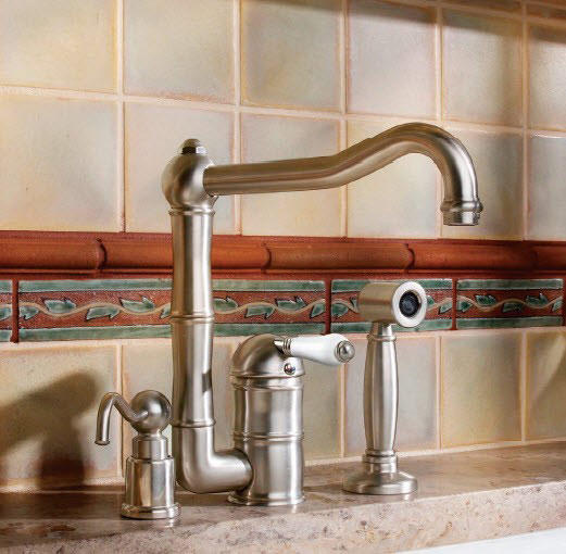 1460 ** 78 Смеситель для мойки настенный Nicolazzi Series Classic  - Вид №9