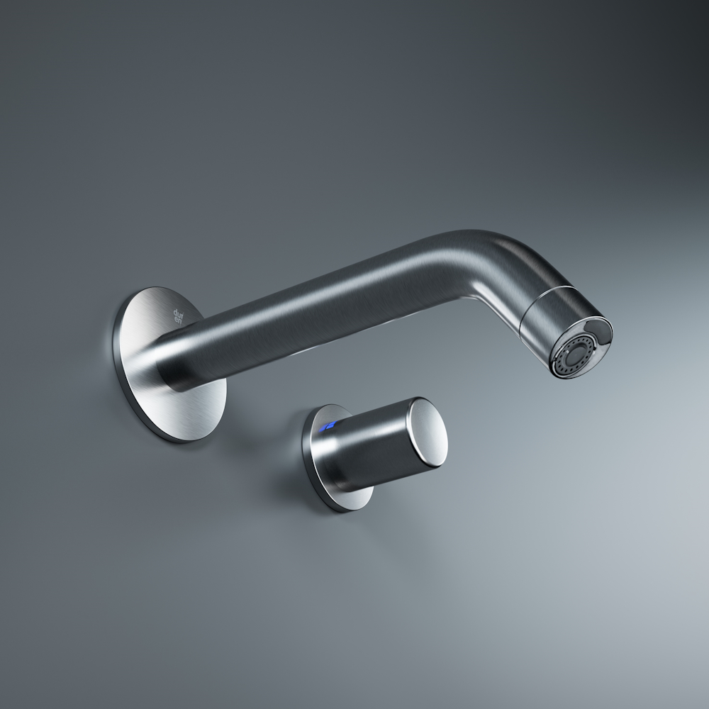 R336-S Бесконтактный сенсорный кран с рычагом регулировки температуры Duten  - Вид №2