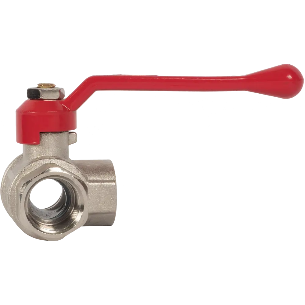 Трехходовой шаровой кран Valtec 3/4" для систем отопления и водоснабжения 10487668 STLM-0000480 - Вид №2