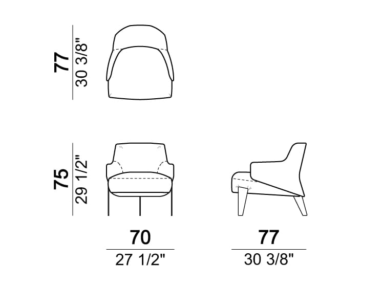 Кресло с подлокотниками Arketipo NASCAR ARCH-00044128 - Вид №5