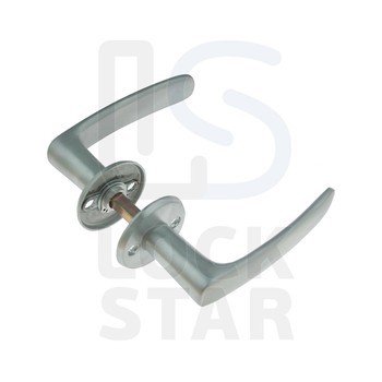 Ручка дверная 27K Ms/MCR (4/007) Santreyd LK01-1080