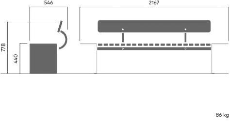 VESTRE Модульная скамья из стали и дерева со спинкой Vroom sun-id-1507607 - Вид №11