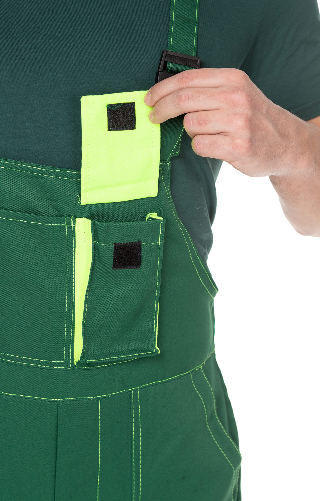 63842 Костюм "Коммунальщик" зеленый лимонный  Летняя спецодежда  размер 56-58/170-176  - Вид №13