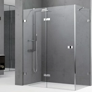 Novellini. Душевой уголок 120x90 см 2P+F на брекетах GALA 2