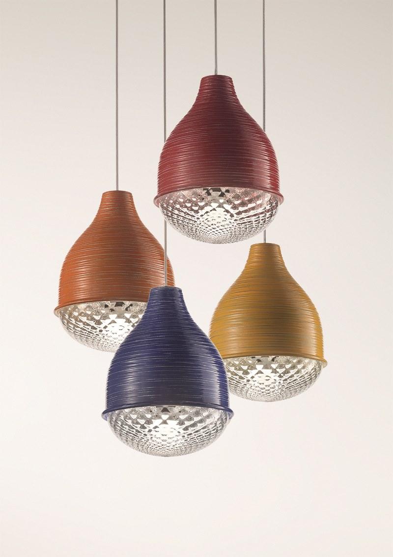 Siru Подвесной светильник из дутого стекла  Ls632-030  - Вид №1