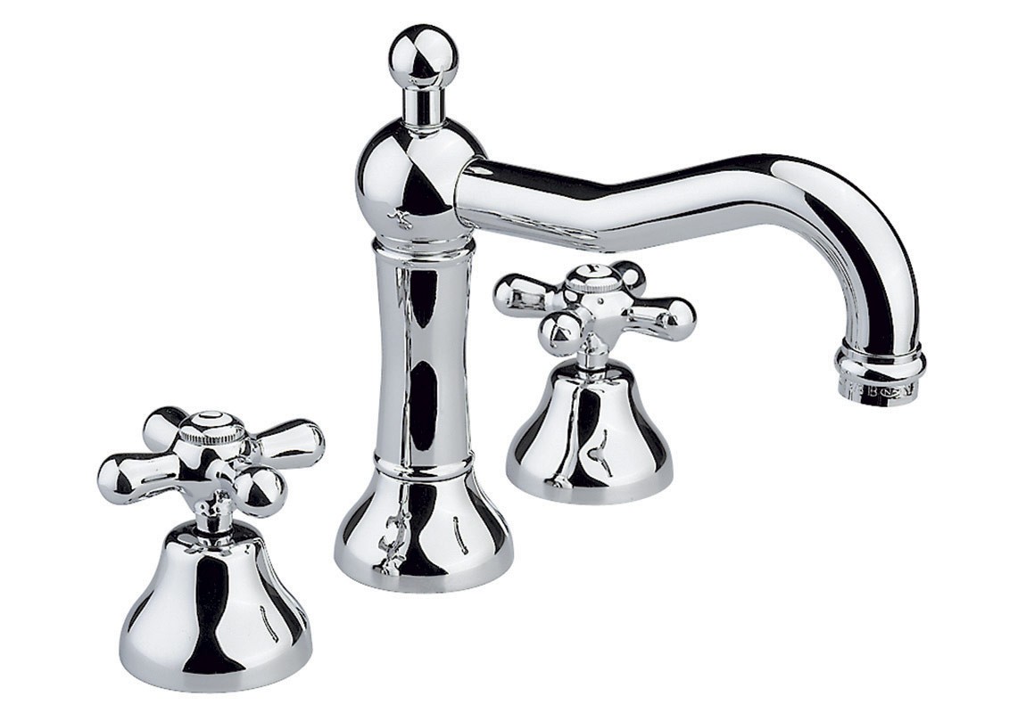 2509 Смеситель для умывальника с изливом на колонке Nicolazzi Series Nuova Brenta 