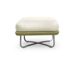 Ткань квадратный сад пуфик