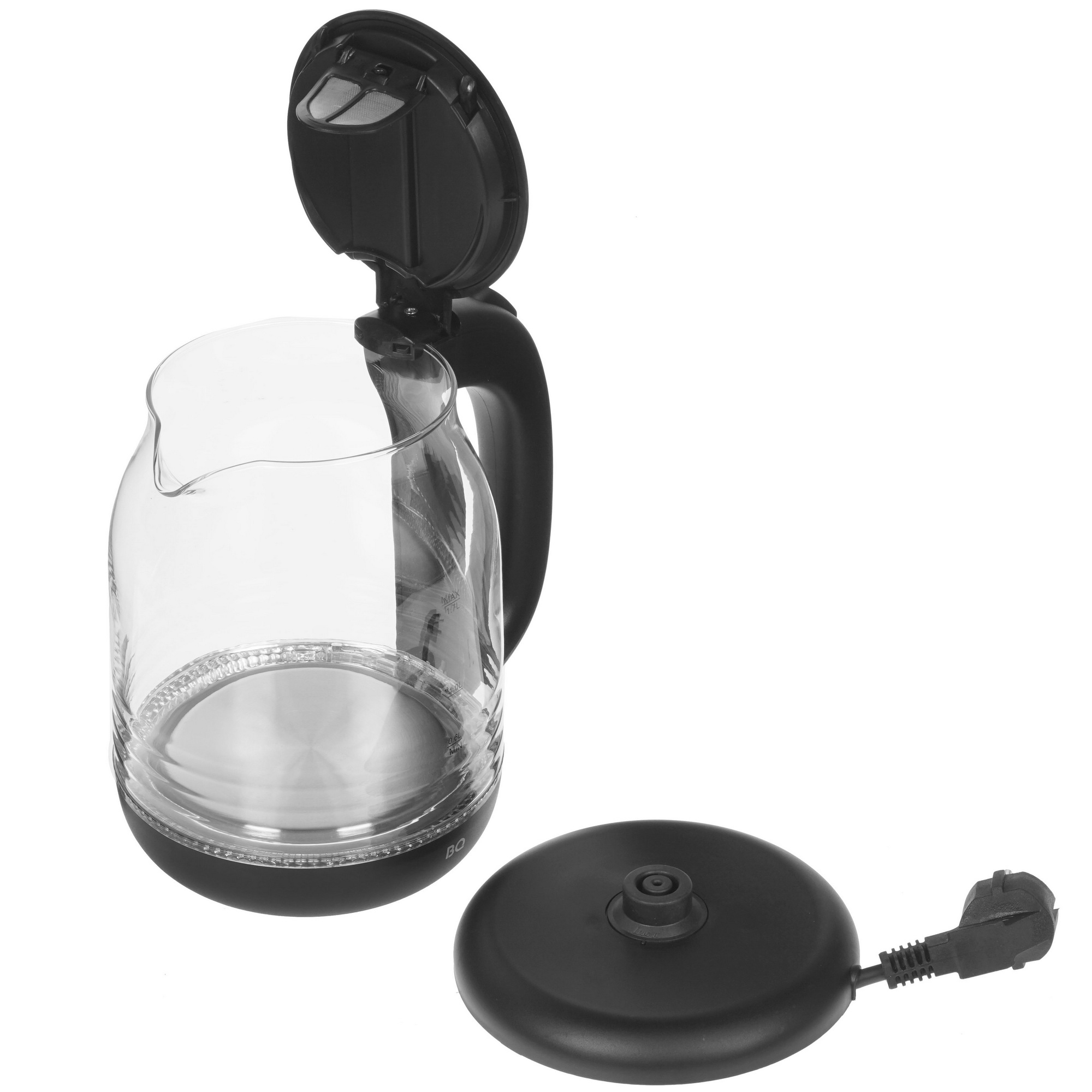 8194666 Электрочайник BQ KT1833G черный STDN-0101089 - Вид №4