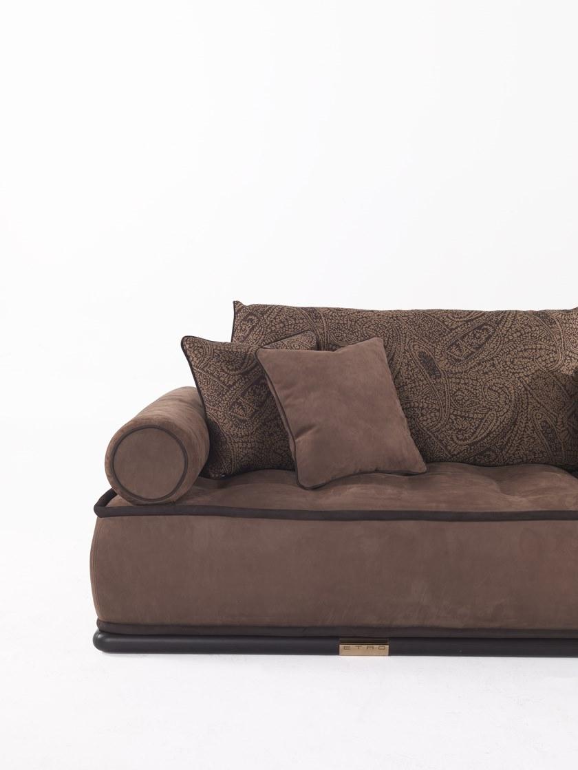 ETRO Home Interiors Стеганый модульный диван из нубука Woodstock E.wo2.213.f - Вид №3