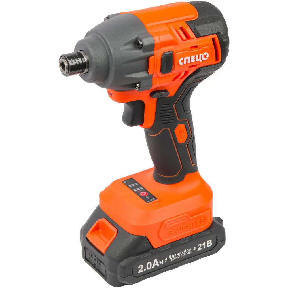 Аккумуляторный ударный винтоверт СПЕЦ БИА-21-Б с двумя батареями 89386884 STLM-1380884 - Вид №2