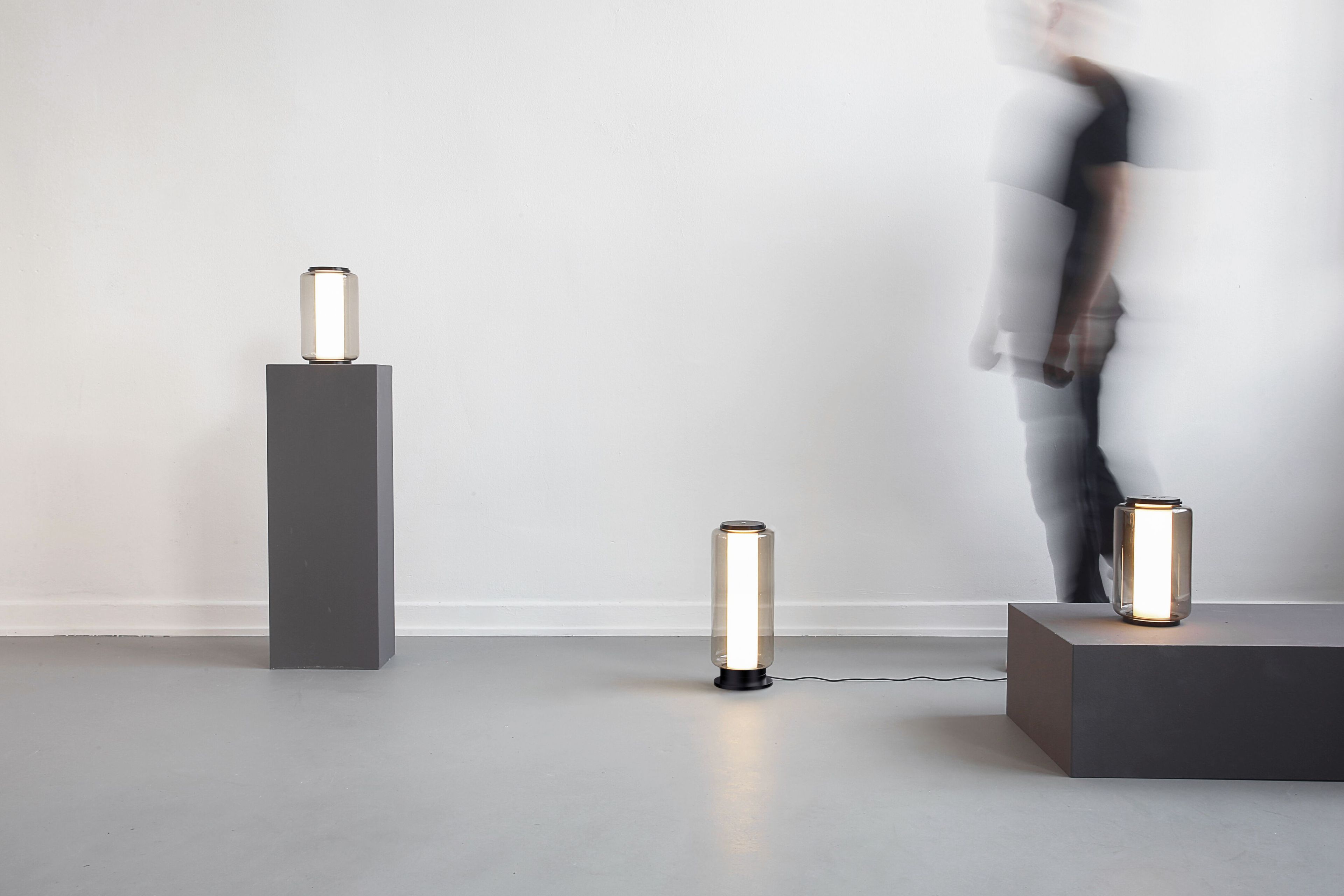 Алюминиевый и стеклянный фонарь / торшер Rakumba KYN ARCH-00039878 - Вид №2