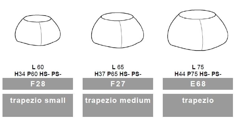 Кожаный пуф Calia Italia Superior ARCH-00089722 - Вид №1