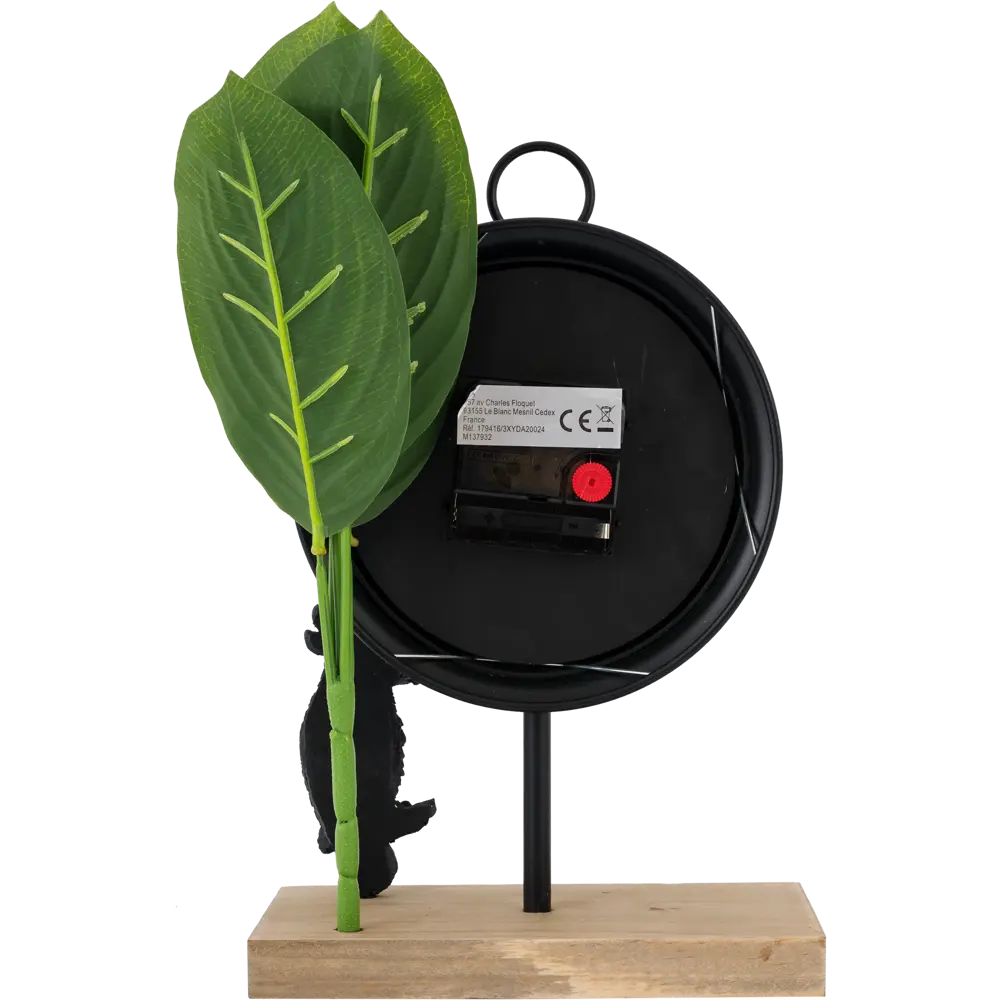 Часы настольные Atmosphera с цветком 9.2x28.5x19 см 179416 STLM-2136451 - Вид №1