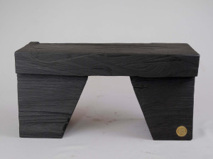 Прямоугольный журнальный столик из дуба