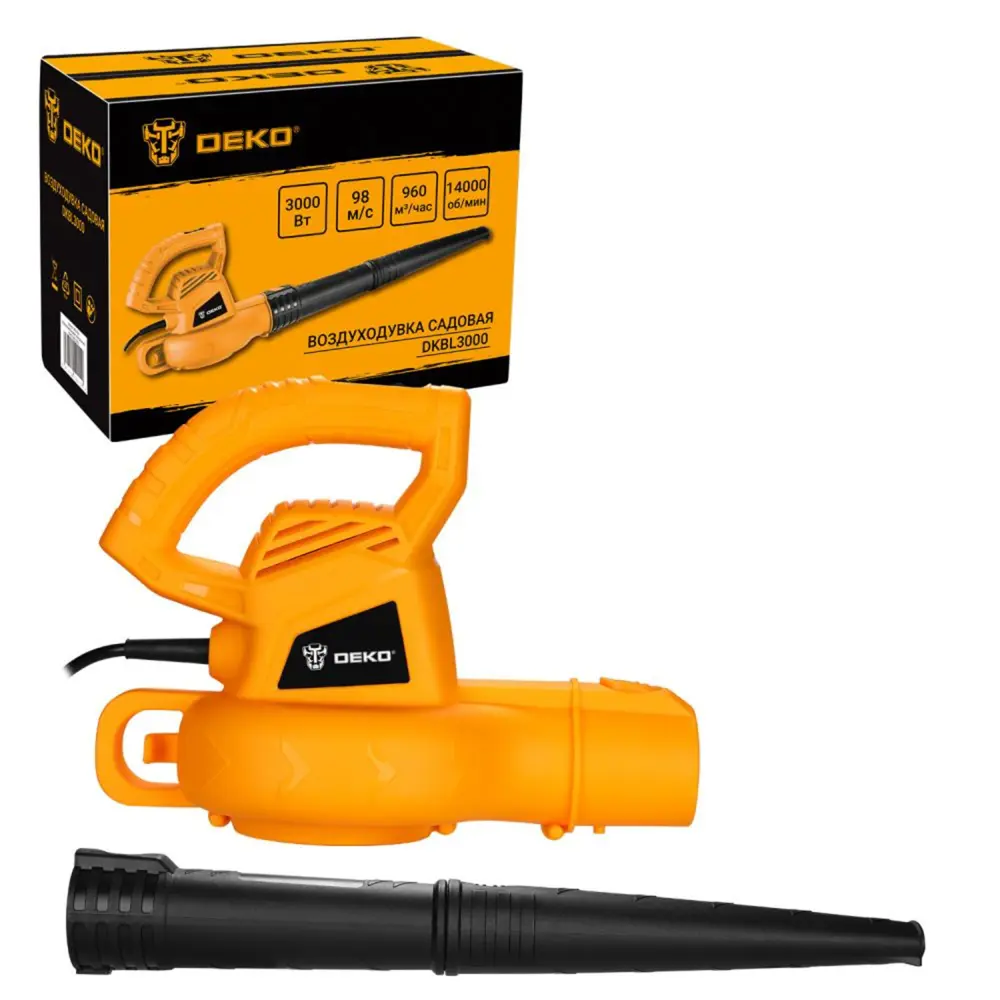 Воздуходувка электрическая DEKO DKBL3000 - мощная уборка сада 89349072 STLM-0962643 - Вид №1