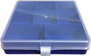 ORG 9-2 Органайзер (160х160х35) Синий Цветочная коллекция