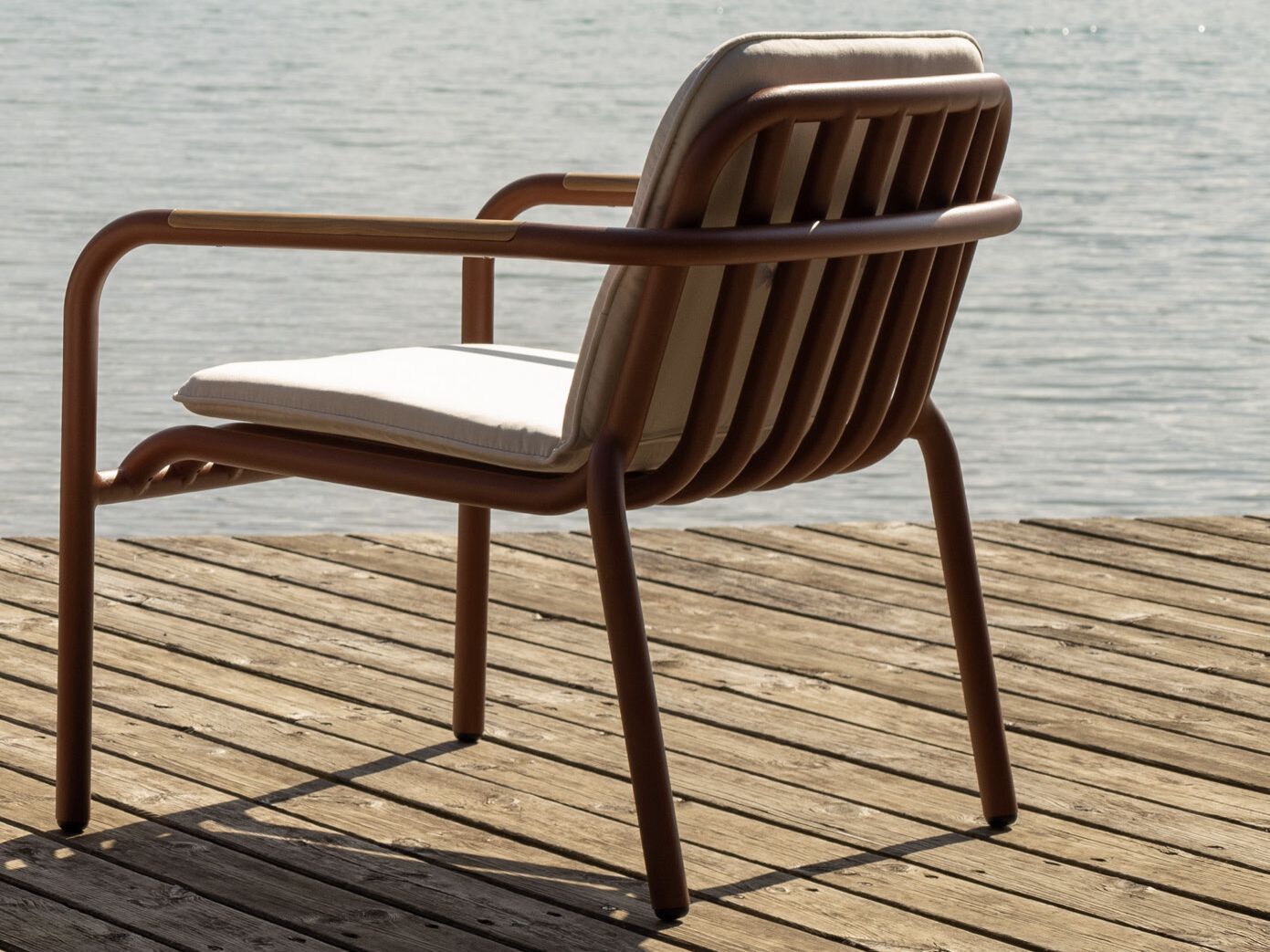 Алюминиевый садовый стул с подлокотниками DRIGANI воздух ARCH-00051008