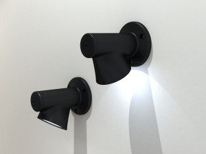 Алюминиевый светодиодный наружный настенный светильник