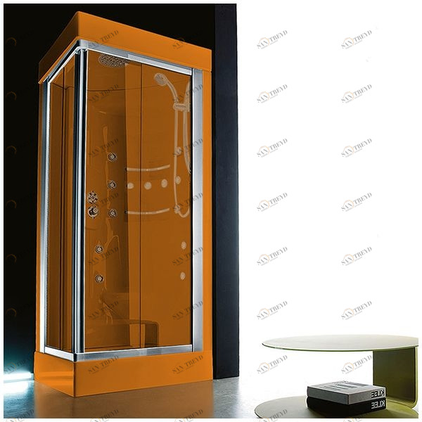 Душевая кабина Gruppo treesse Acquazzurra 72 STI-B7576S-O белая с гидромассажем угловая левая STIB7576SO