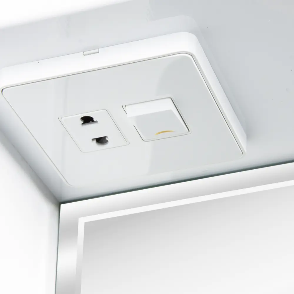 Шкаф зеркальный подвесной «Мальта» 65x70 см цвет белый VIGO STLM-2034490 - Вид №3