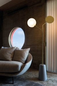 Cangini & Tucci Inti 1460.2L transp glass торшер