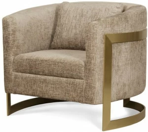 JOSÉ LEITE DE CASTRO Стул из ткани с подлокотниками Hanover 12710082