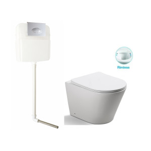 Подвесные унитазы SL-5020 + SL-02 SANTILINE