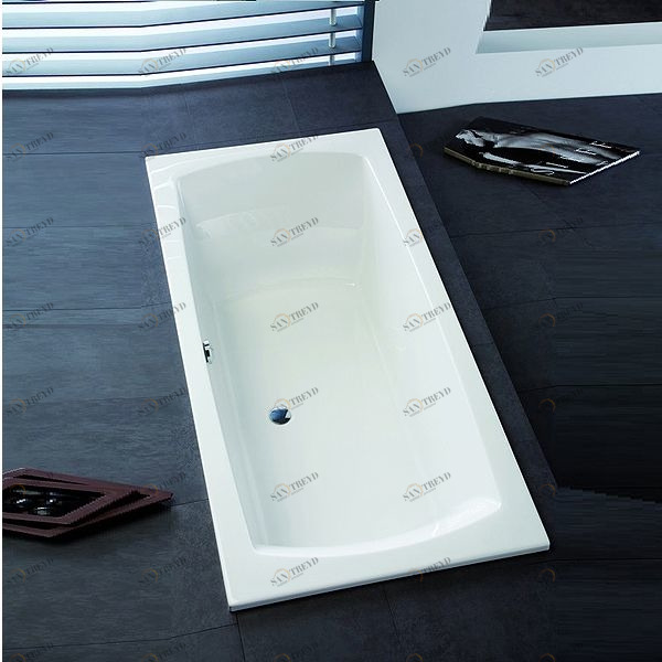 Ванна встраиваемая LARGO 170х75 см с аэромассажем Deluxe HOESCH 3707