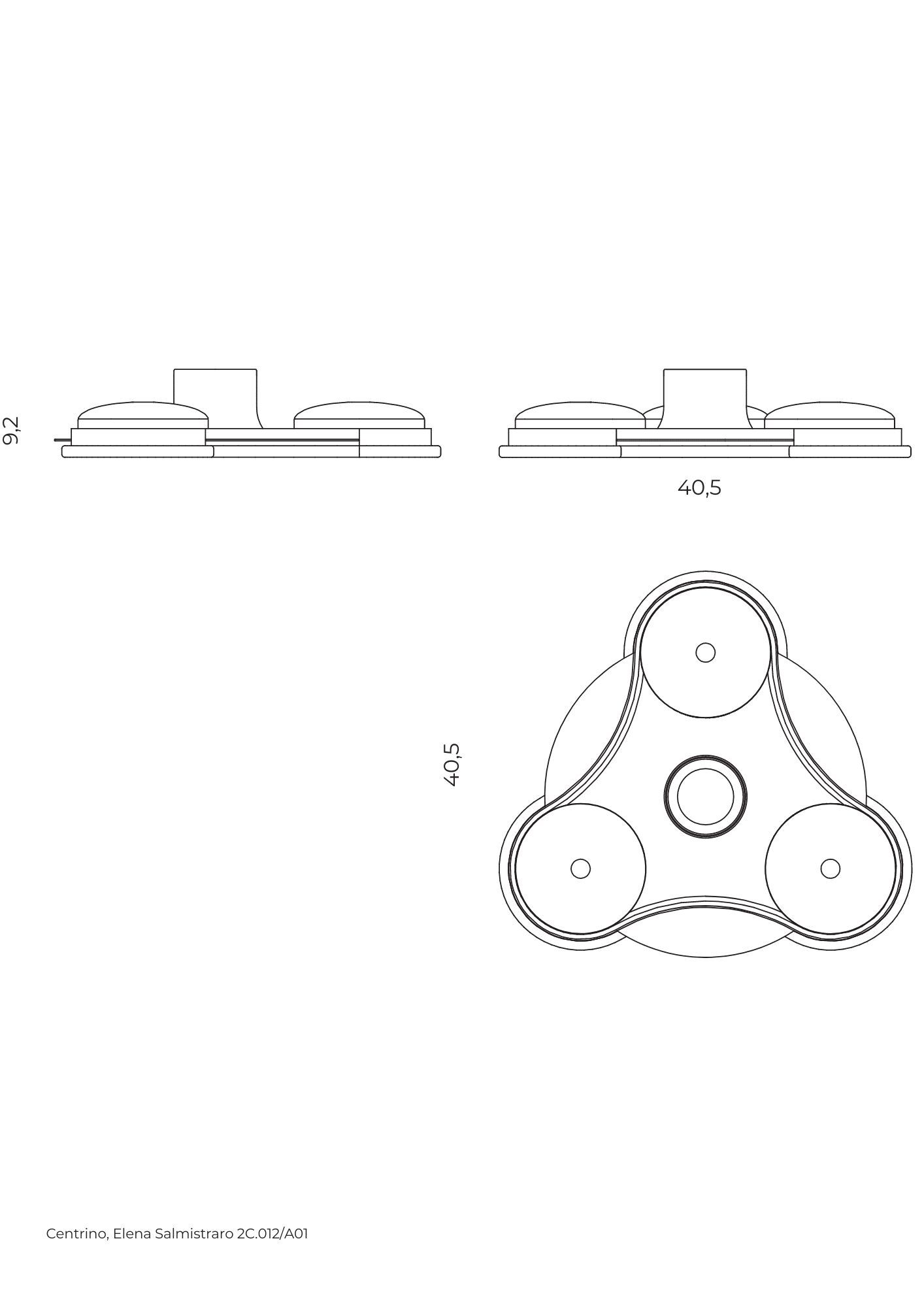 Центральные части MDF Orografie CENTRINO ARCH-00100245 - Вид №6
