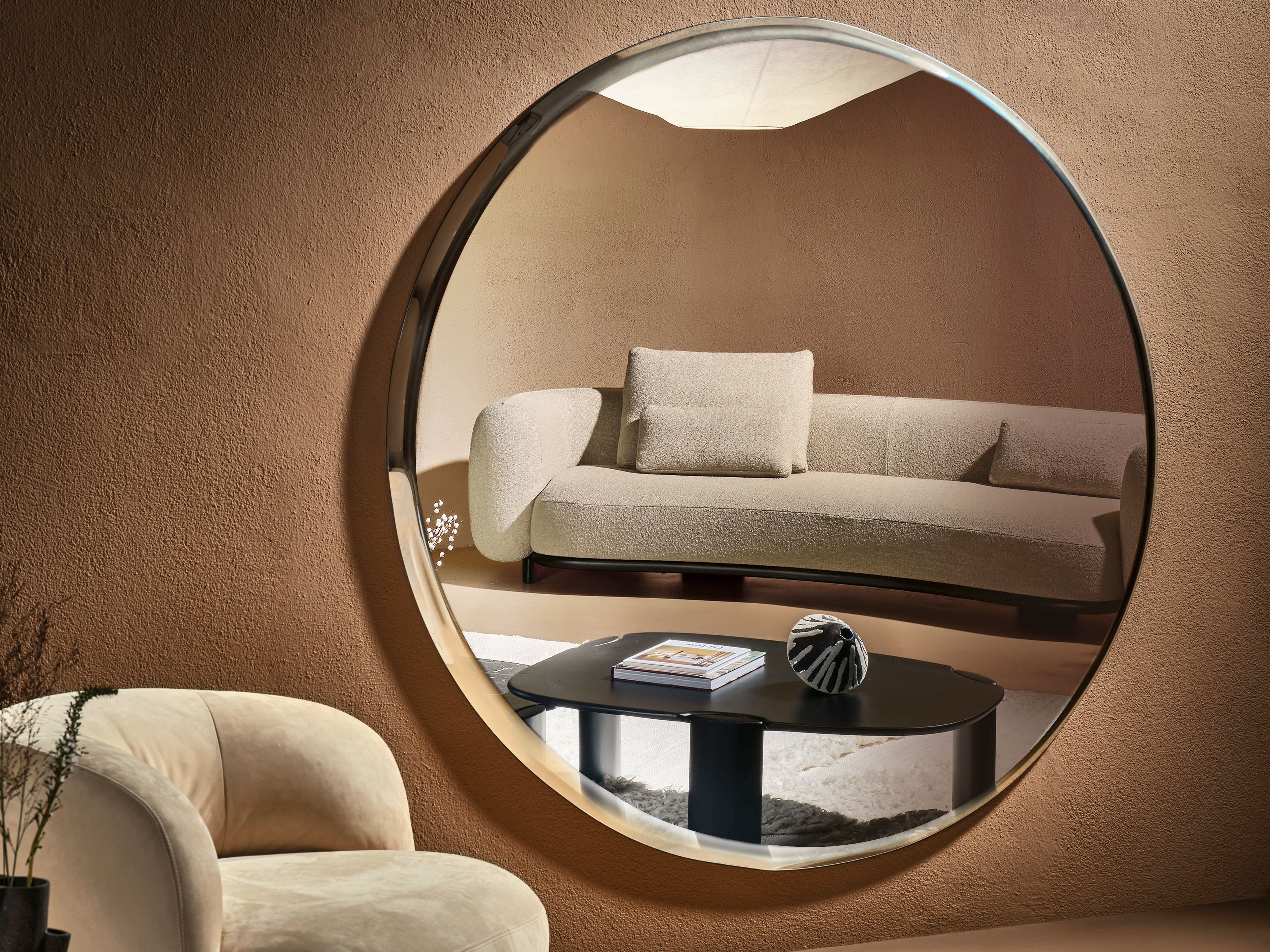 Круглое зеркало из настенного стекла Naturedesign Home ARCH-00116419 - Вид №2