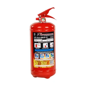ЯРПОЖИНВЕСТ Огнетушитель порошковый ОП-2 для автомобиля и помещений 89426966