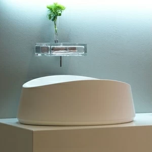 08BO1VB Накладная раковина на столешницу  овальная Toscoquattro