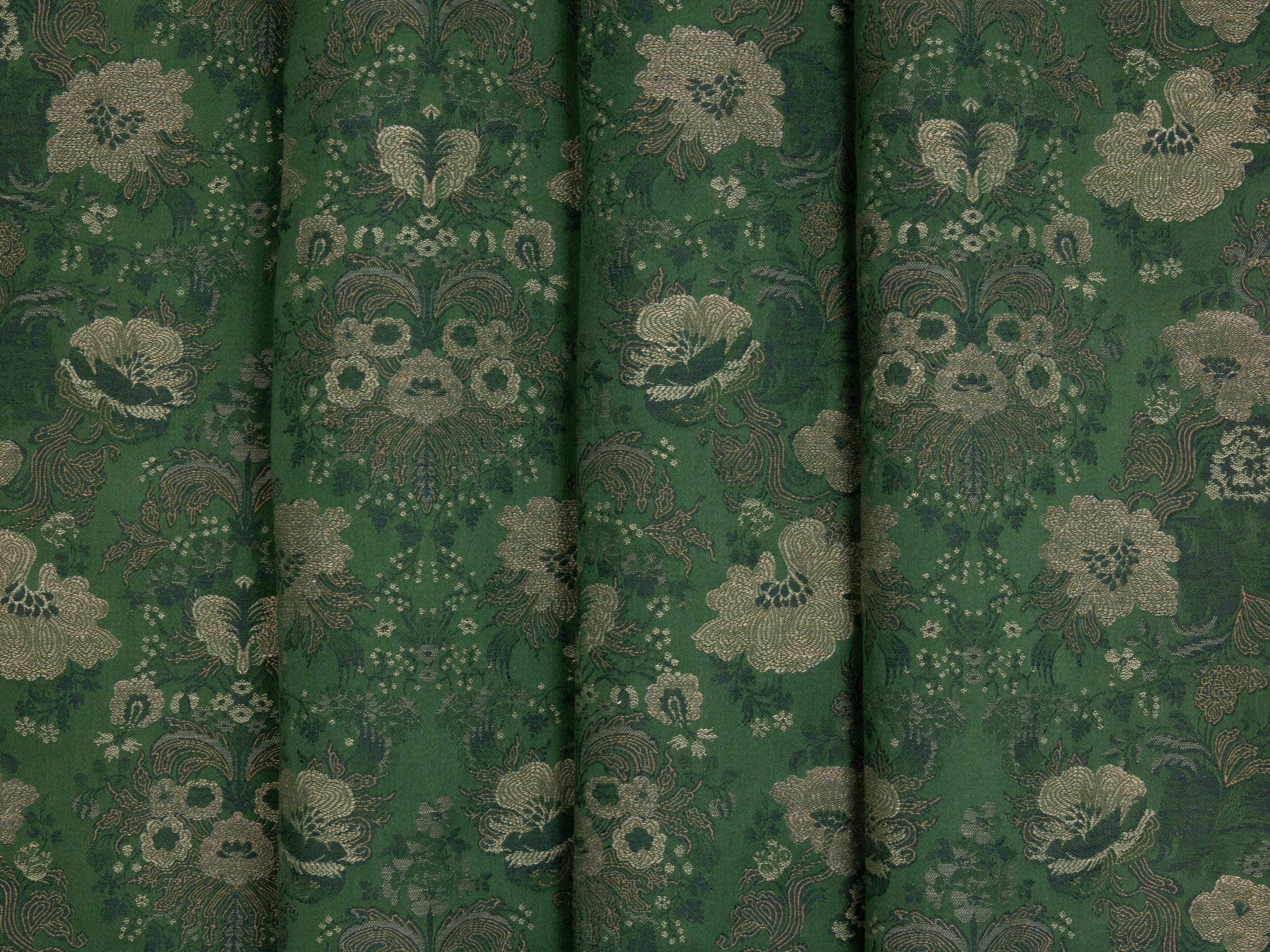 Хлопчатобумажная Жаккардовая ткань с цветочным рисунком LELIEVRE Quenin-Belle Époque ARCH-00035609