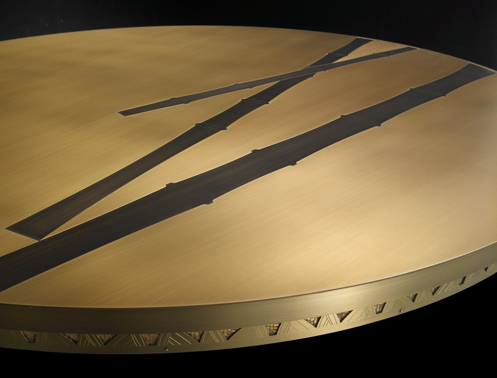 Круглый латунный стол Sicis Siam ARCH-00105839 - Вид №4