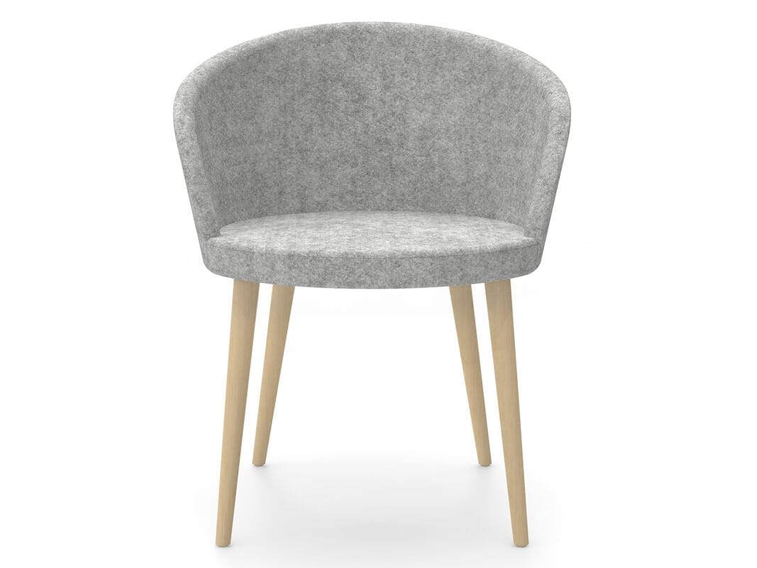 Мягкий стул из бука с подлокотниками Billiani Мэрилин ARCH-00029860