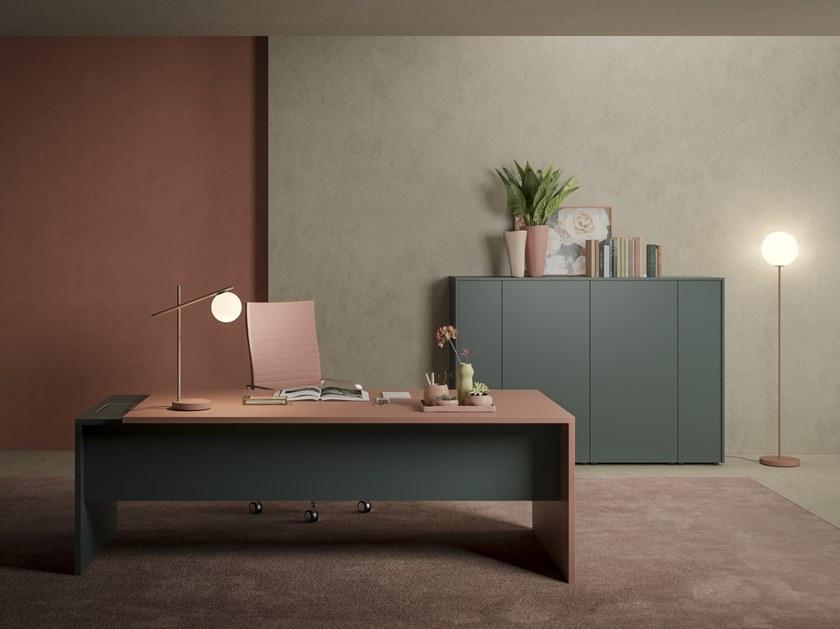 PROF Прямоугольный стол из fenix-ntm® с системой организации кабелей Entry sun-id-1424410 - Вид №14