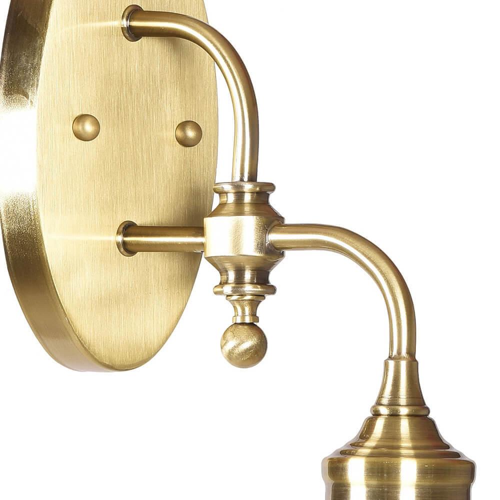 Бра со стеклянным плафоном античная бронза "Дезире" 3305/1W-AB-CGN LUMIEN HALL ДЕЗИРЕ 00-3929829 Бронза  - Вид №1