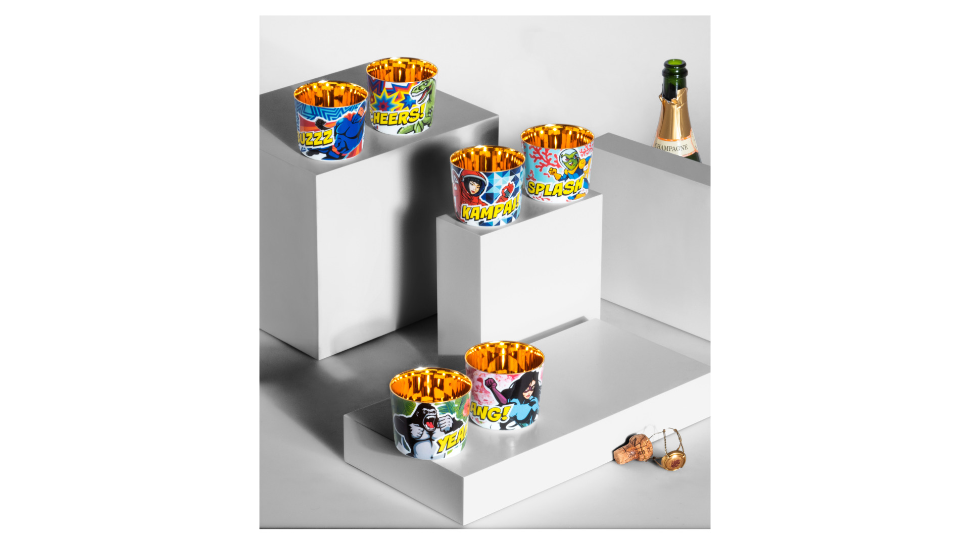 10636994 Ведро для шампанского Фарфоровое Sieger by Furstenberg Китай  - Вид №1